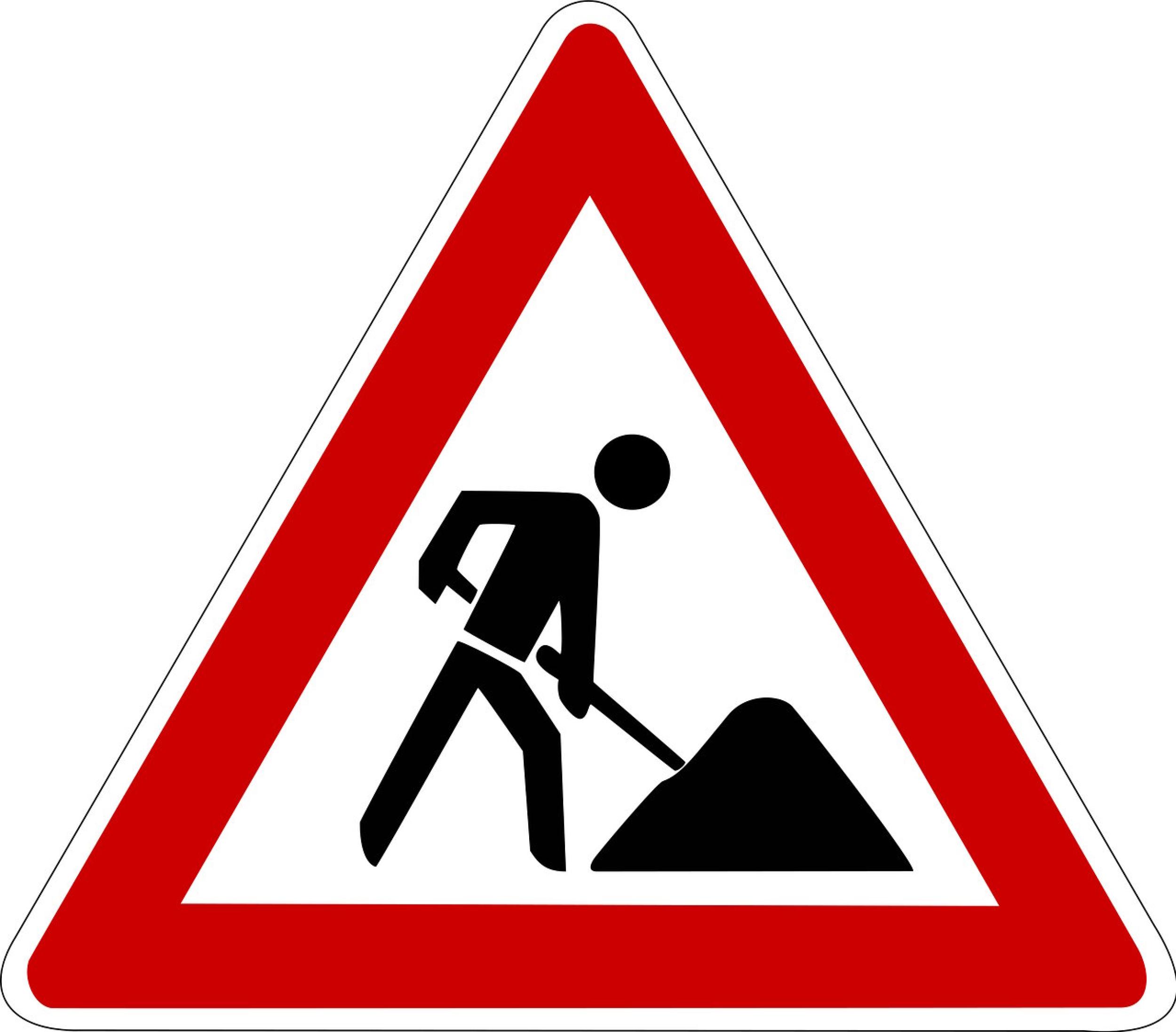 <p>Verkehrsschild Baustelle</p>