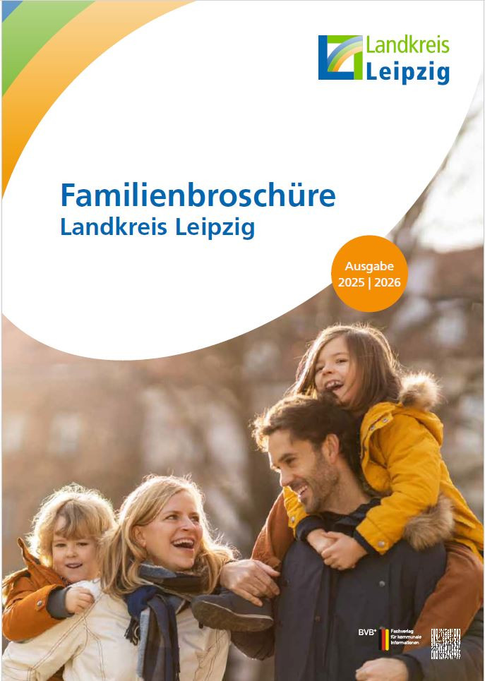 Familienbroschüre Landkreis Leipzig Titel